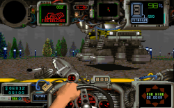 Dos-Ist-Gut:  Quarantine (Imagexcel, 1994) A Strange Mix Of Fps And Driving Game,