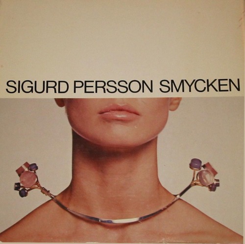 Sigurd Persson Jewelry from the 1960s. Sweden. SourcePersson was not only famous for his individual 