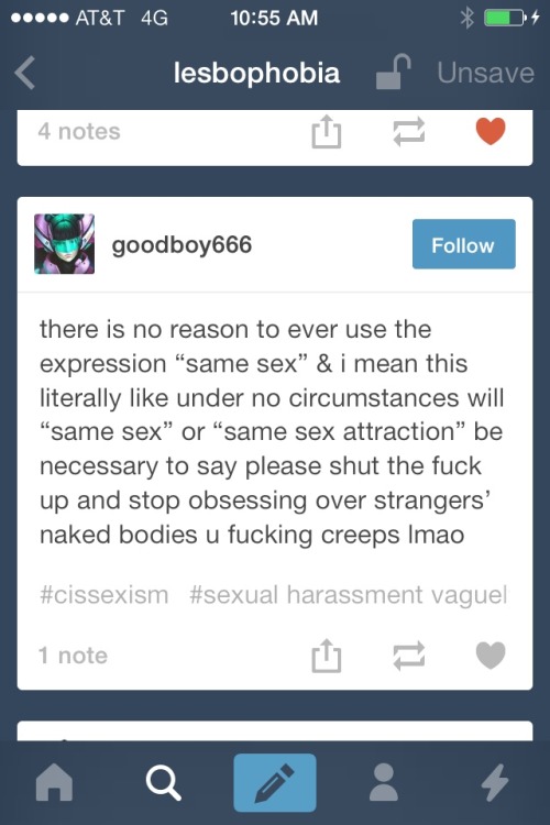 terfzilla: tqweef: wanderingwombyn: curiousradfem:Ah yes, the classic “gays are dirty, sex-obs