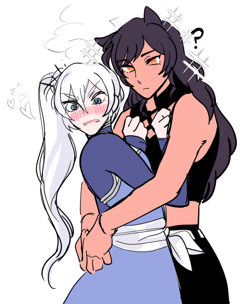 bunyehz:long time no RWBY!monochrome with weiss being. well. weiss LOL