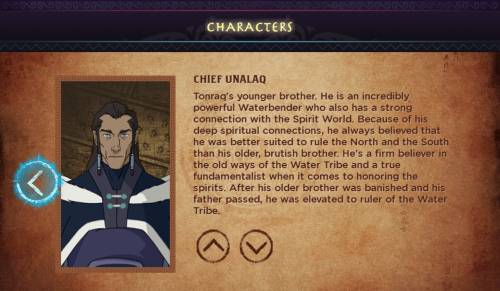 benditlikekorra:So here’s all the new information we got from the trivia game here: Tonraq was ban