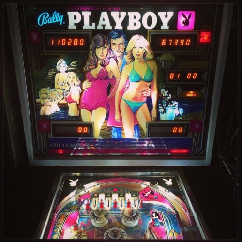 New game ALERT!! Check out PLAYBOY (1978/Bally) - this #classic pinball table features 6 stand up ta