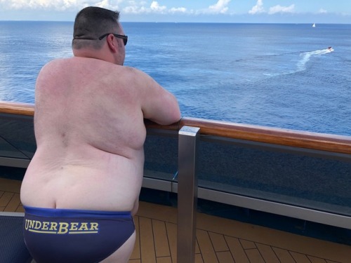tnbigbear:Thanks UnderBear!! Made this big guy feel really sexy in a swimmers brief!!! 