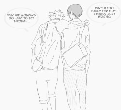 suzuyas:  for ally, thank you so much for being such an amazing person! here’s some pre angst hidekane from college days (when they’re dating au?) because i saw this and thought ‘hide would.’