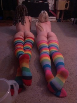 therealgirlslove:  Thigh high socks