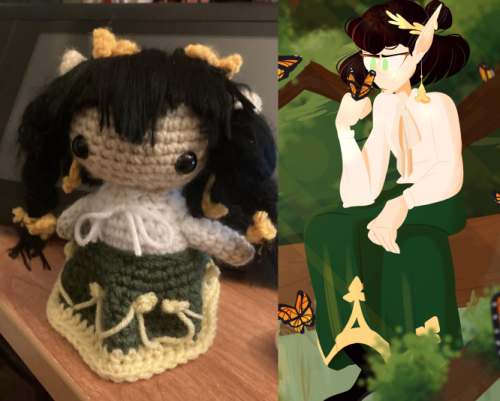 coffee-b: i have decided to open commissions!! for custom crochet dolls :3c  they’re abou