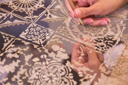 eliesaab:  Up-close &amp; Personal  We take you through intimate instants of behind the sce