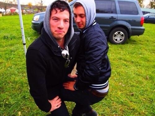 Josh Dun + hoodie