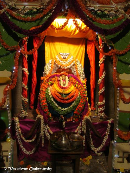 arjuna-vallabha:Sri Ranganayaki Thayar Unjalothsavam at Srirangapatnam