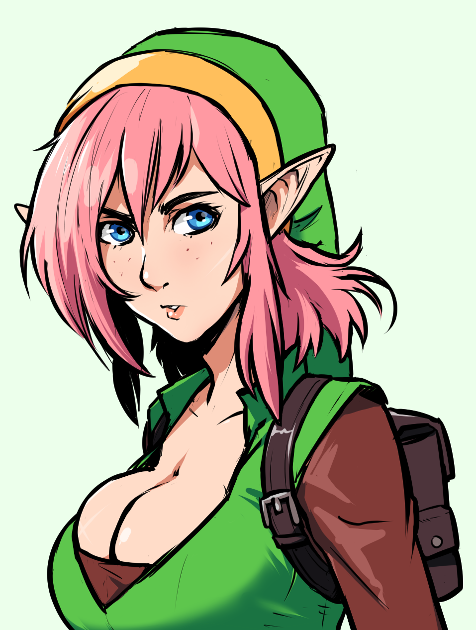 morgan-ballyhoo:  grimphantom2: brellom: princess and the hero Going for the hero