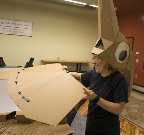 Become A Dinosaur With Lisa Glovers Cardboard Pterodactyls