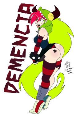 Callmepo: Another Late Night Doodle Which Took On A Life Of Its Own.  Demencia From
