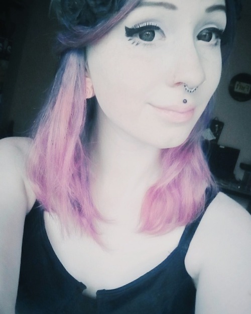 pink hair