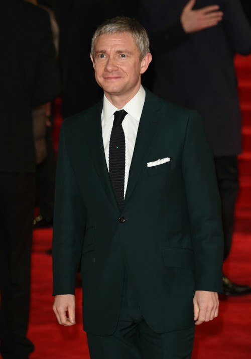 Martin Freeman attends the Royal Film Performance of ‘Spectre’ at Royal Albert Hall on O