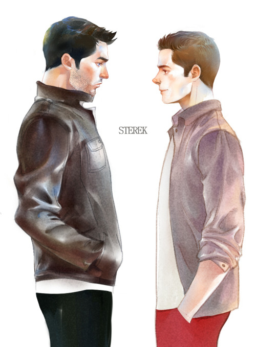 k2karine: pic from our sterek fanbook «BITE ME»