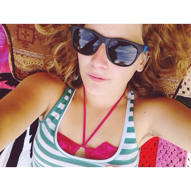 ilovehairywomen:  schelliehogan:  #ThrowbackThursday - May 2012 - #Selfie #Schellie