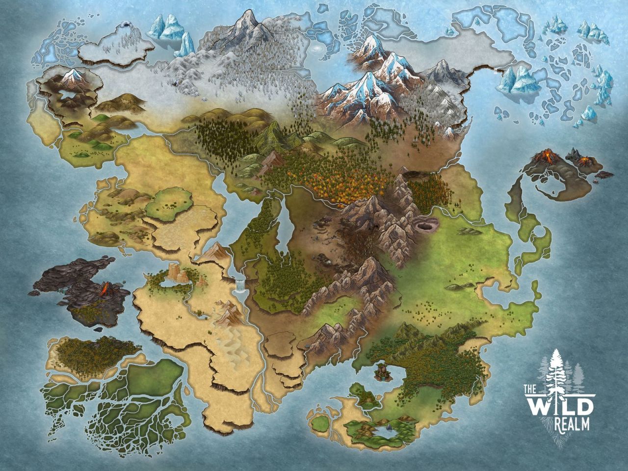 photo Into The Wild Map Project the wild realm we re pleased to