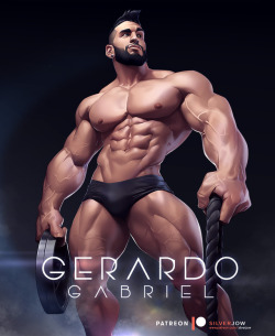 silverjow: A new illustration featuring amazing Gerardo Gabriel.  https://www.patreon.com/silverjow 