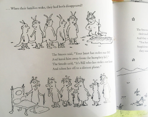 Development work by Axel Scheffler for 'The Smeds and The Smoos'