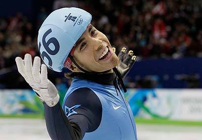 freedom-of-excess:  Day 3: Favorite Olympic moment witnessed - Apolo Ohno becomes the most decorated American Winter Olympian of all time