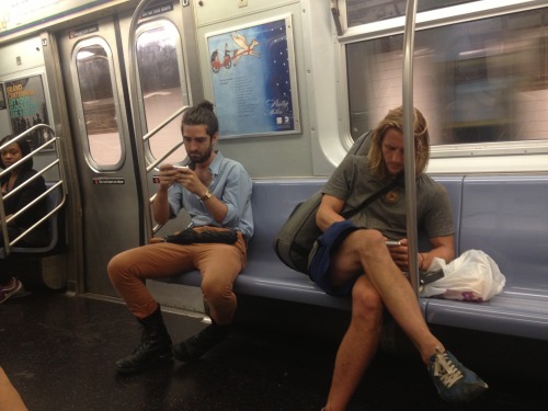 benkling: Absolutely spotted hip/disinterested Tulio &amp; Miguel on the L this morning. Or as I