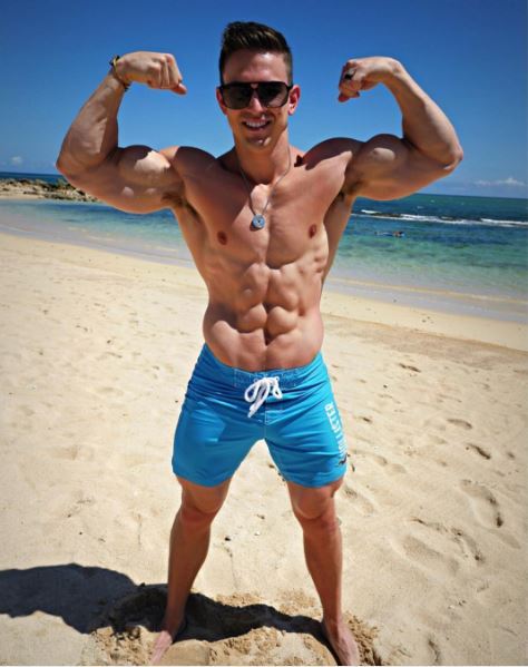 dafyddbach: All American Abel Albonetti dashing as ever For more muscle hunkery follow