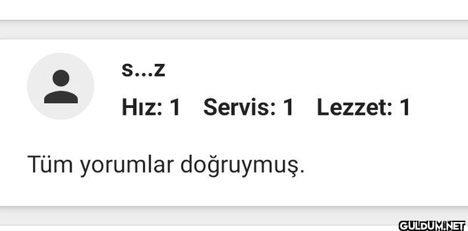 S...Z Hız: 1 Servis: 1...