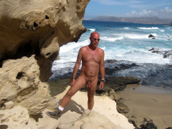 nudistguysonly:  Thanks for the photo submission… Fuerteventura 