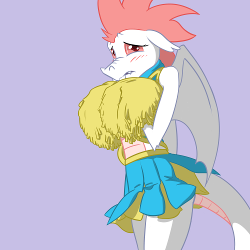closetfizzle:  Niklam- Let’s go Fizzle, you’re not gay! Show your feminine side all the way! Fizzle- I- I don’t know about this… (Mod: First Fizzle pic done in Sai. Inspired by the cute submission above from Niklam. I’ll add some dialogue later…