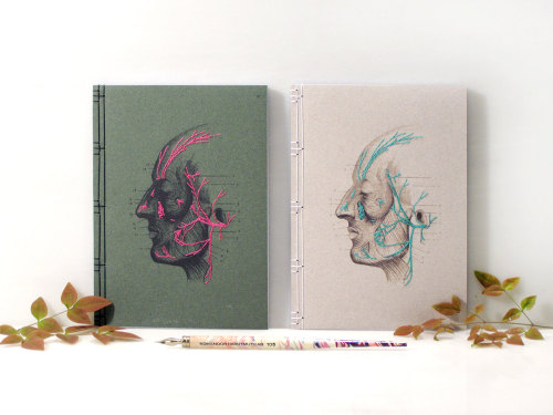 wordsnquotes: Japanese Paper Embroidery Notebooks Hold Vintage Science Illustrations Get their notebooks now! Read our review here. 