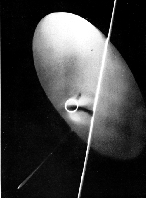 onlyoldphotography:  László Moholy-Nagy: Photogram, about 1923  “The organization of light and shadow effects produce [sic] a new enrichment of visions,” wrote László Moholy-Nagy in a caption for this photogram. Eliminating shapes reminiscent