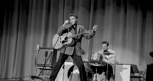  Elvis Presley photographed in concert in Dayton and Columbus Ohio, May 26th and