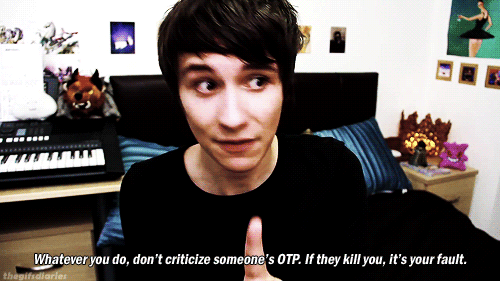 Reblog if respect someone's OTP, even if you don't like it. 
