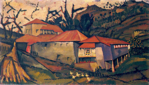 artist-cardoso: Brook House, 1913, Amadeo de Souza Cardoso