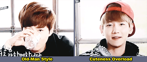 wolfyhungry:How to wink EXO Style