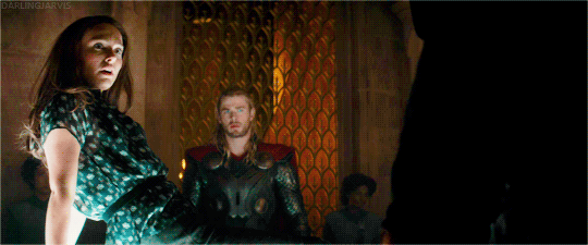darlingjarvis:“She does not belong here in Asgard any more than a goat belongs at a banquet table!”“