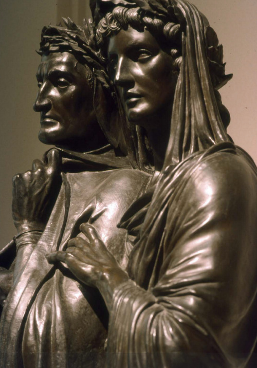 unspeakablevice:&ldquo;Half length figures of Dante and Virgil. Modeled 1861, cast 1862.&rdquo; (x)