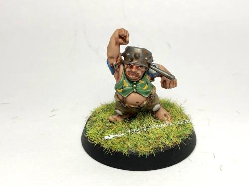 The Margaritaville Manglers, my Halfling Bloodbowl team! These guys were a ton of fun to conceptuali