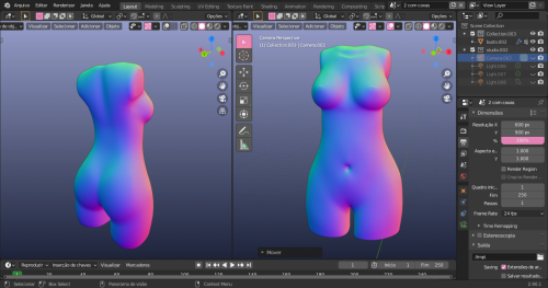 Feminine Body.