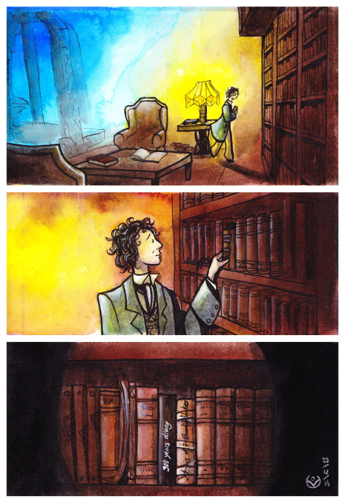 johannesviii:Following The Girl Who Never Was: Charley has left the first volume of her journal (“Me
