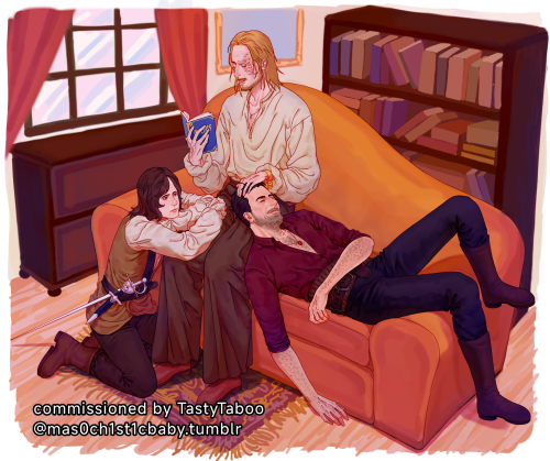 Commission I Did For @tastytaboo And @ranebowstitches