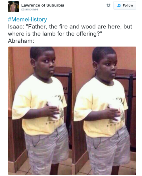 marissarei:  open-plan-infinity:  Biblical memes are my new favorite thing   I never want this to end