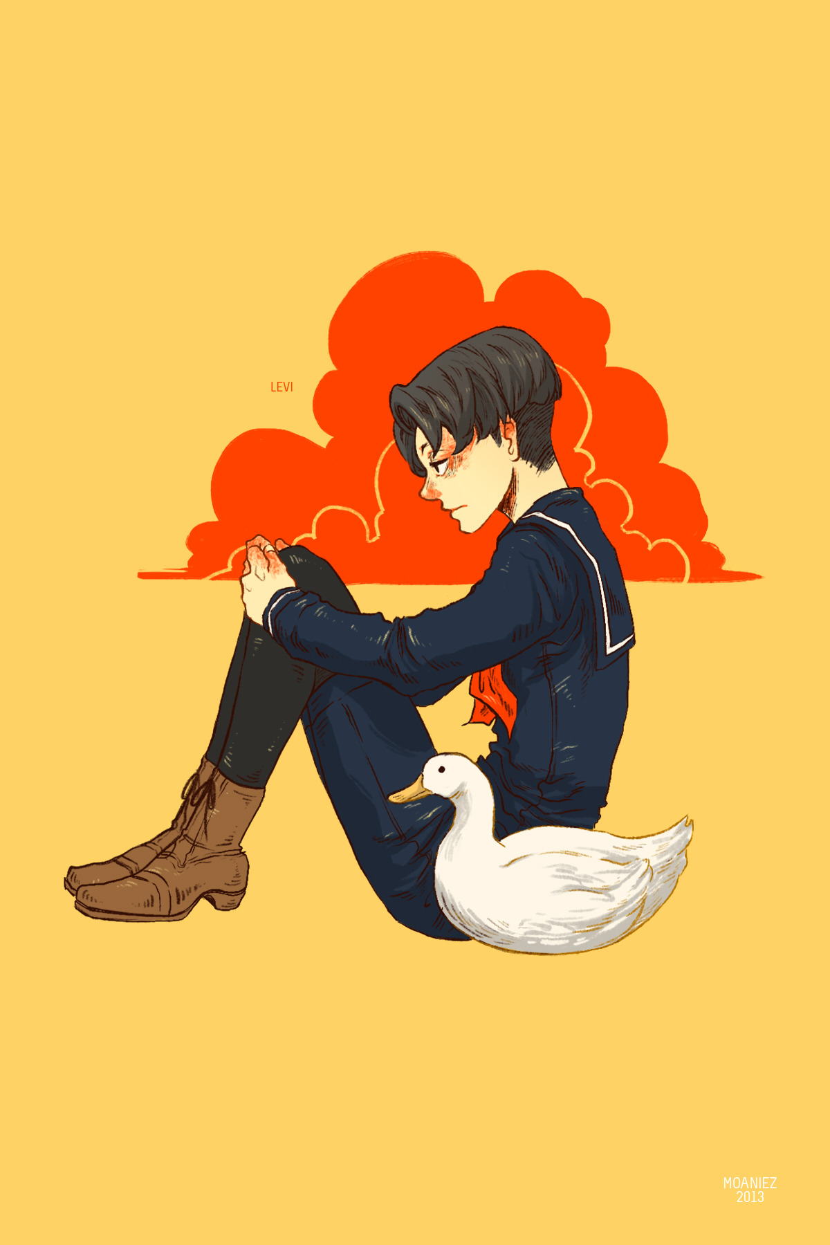 moaniecat:  Sailor Attack on Titan kids! While many put flower crowns on their favorite