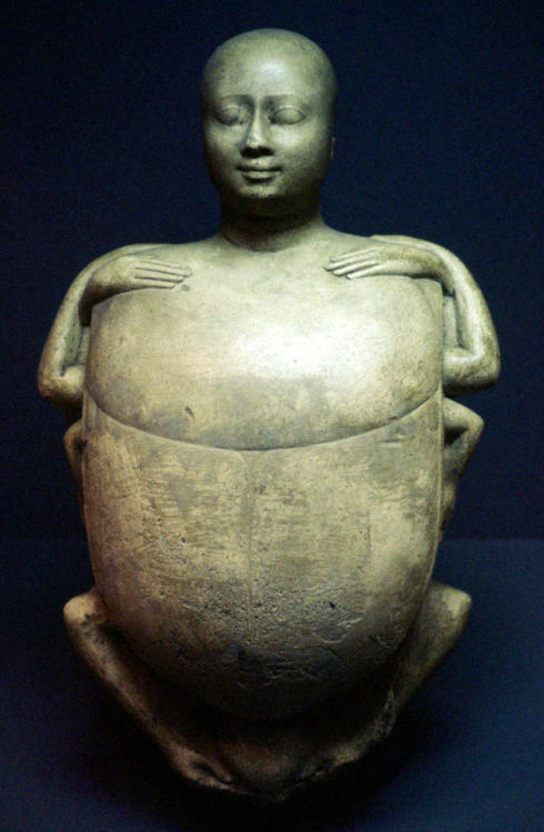 Humanoid Khepri ScarabA rare model of the Egyptian scarab beetle creator god Khepri, with a human he