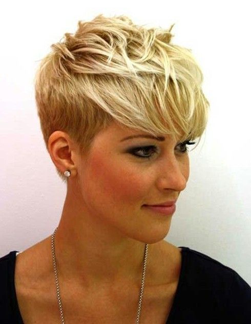 Fine hair style short hair blonde for 2016