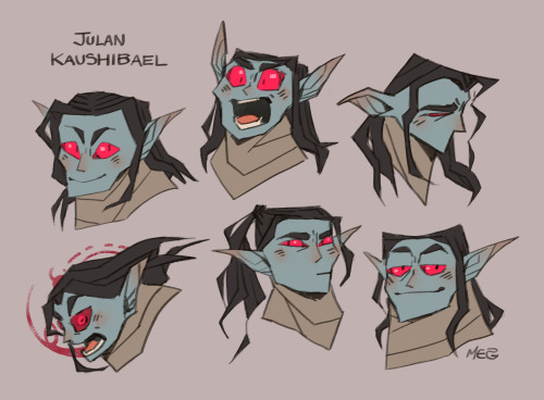 icicleteeth: Alsjdfljs sorry for the double post today I just really wanted to doodle Julan again&he
