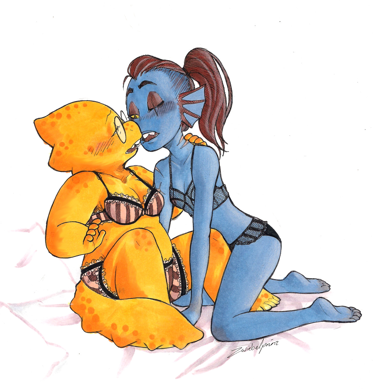 zwiebelprinz:   SO now that my visiters left i was able to edit these two lewd ones