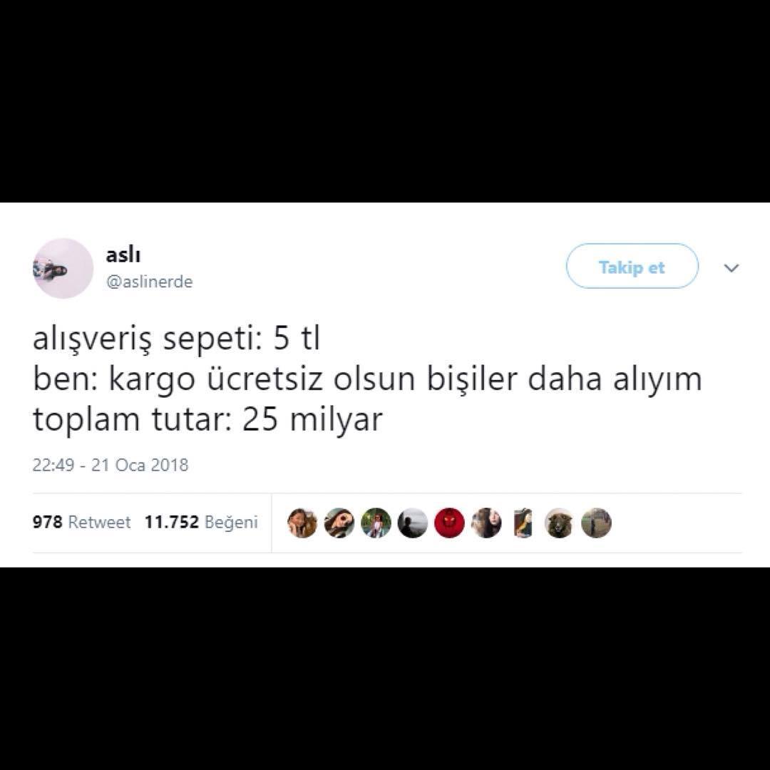 alışveriş sepeti:5 tl
ben:...