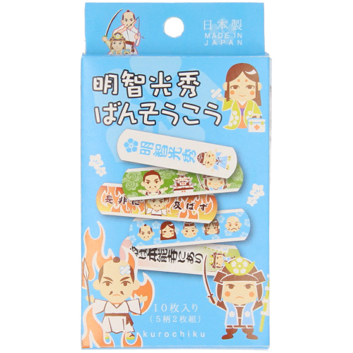 Here’s a cute Mitsuhide-tehemed plaster (band-aid) set. While the label says Mitsuhide, there’s Nobu