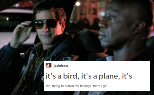 awkwardnormalcy: phil-the-stone: BONUS: Jake Peralta: Human Disaster (he’s trying really hard,